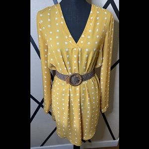 Forever 21 Mustard Dress